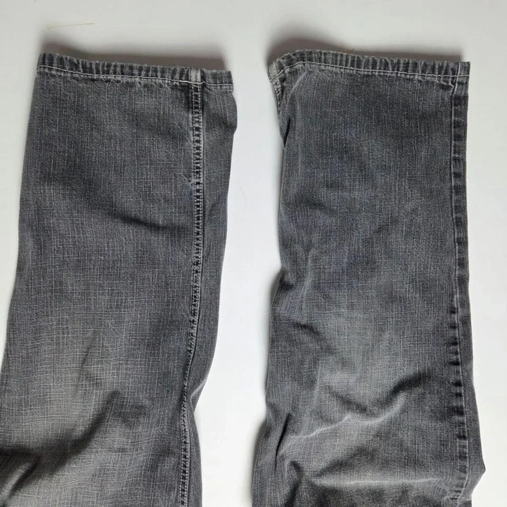 Vintage ENYCE Y2K Charcoal Denim Jeans Size 32W x 29L